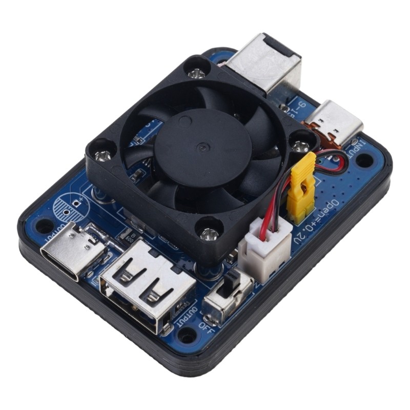 Stable 5V5A Power Supply Module with PD Input for RPI 5 Development Boards