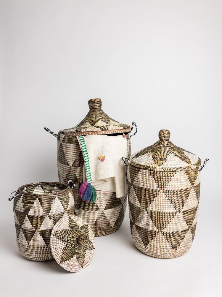 Basket Senegal Set of 2 (L + M)