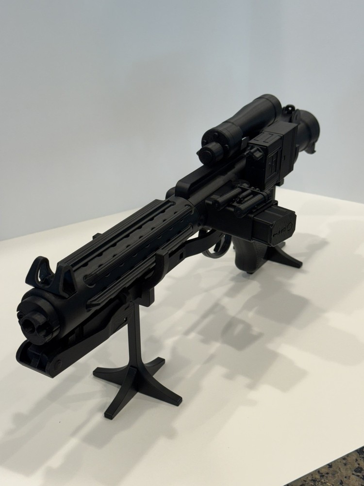 3D Printed Star Wars Stormtrooper E-11 Prop Blaster Kit - 27” Black