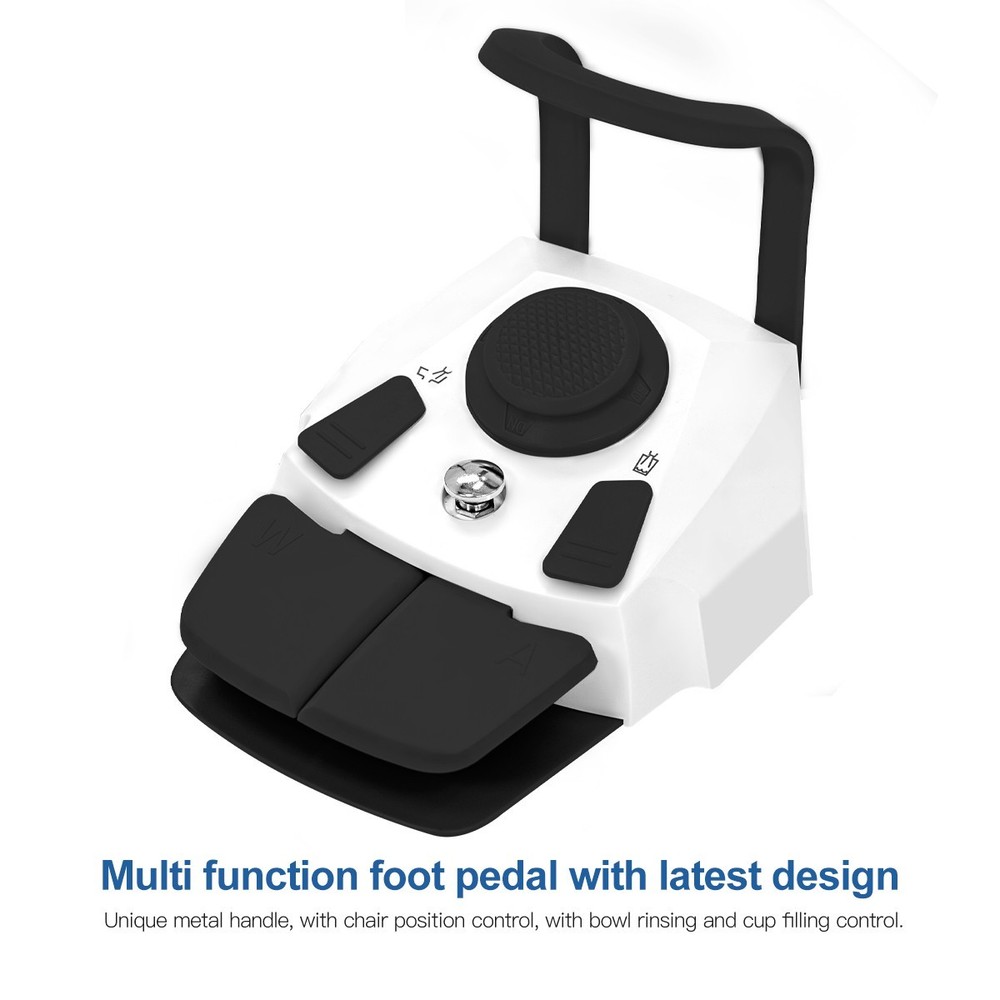 Dental Unit Surgery Chair Computer Controlled Integral Premium PU DC Motor&Stool