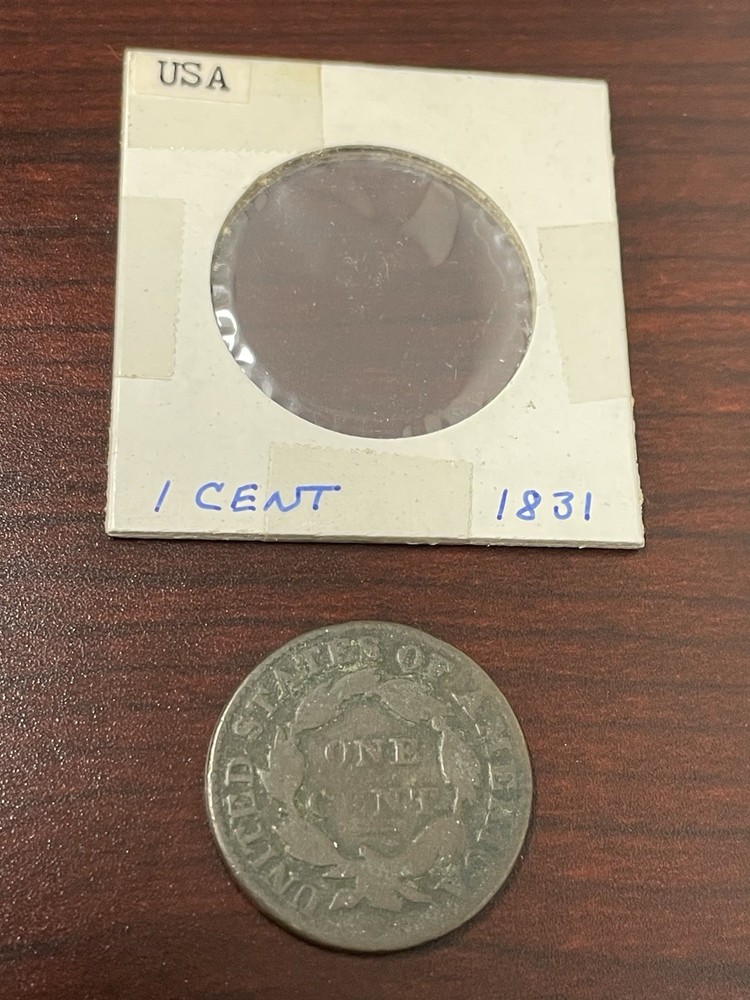 1831 Coronet Matron Head Large U.S. Cent ~