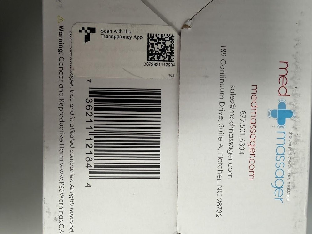 MedMassager Body Massager Plus MMB04B | NIB