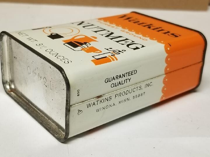 Vintage Watkins Nutmeg Tin