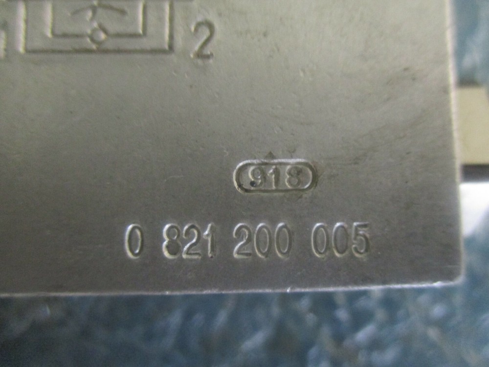 Bosch Model: 0 821 200 005 Flow Valve