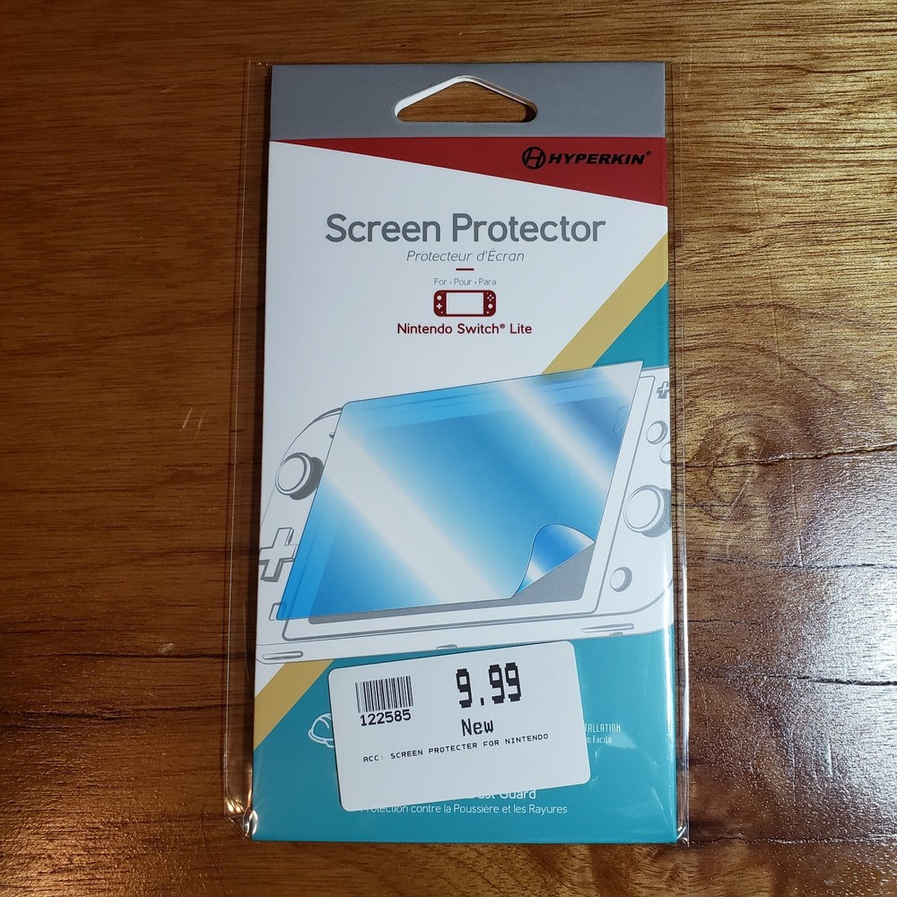 Screen Protector for Nintendo Switch Lite Tempered Glass by Hyperkin - 1 Set