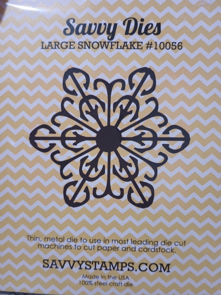 Savvy Dies Snowflake # 10056