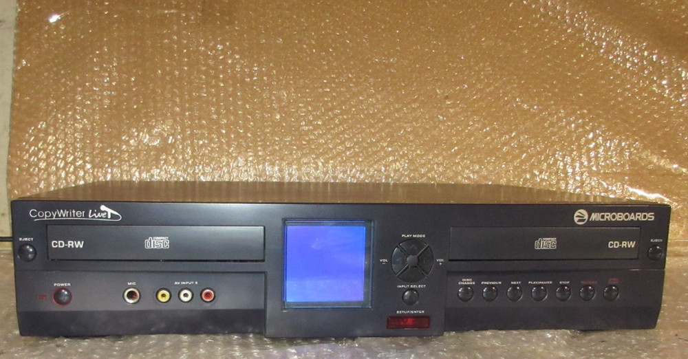 CD Recorder Duplicator • MicroBoards CopyWriter Live - CWL-17894
