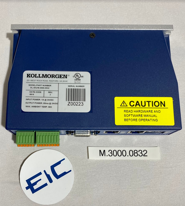 KOLLMORGEN DIGITAL LINK DRIVE INTERFACE UNIT DL-DIU / M.3000.0832
