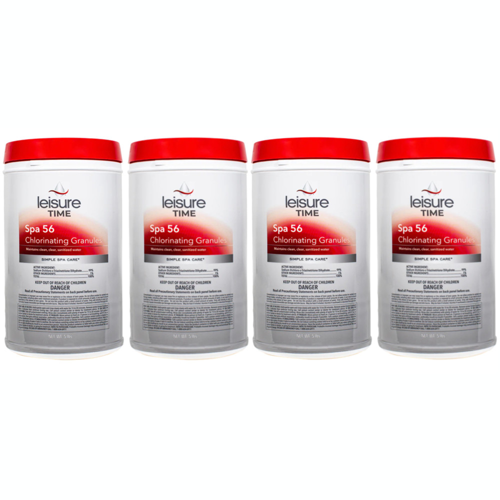 Leisure Time Spa Chlorine - 4 Pack