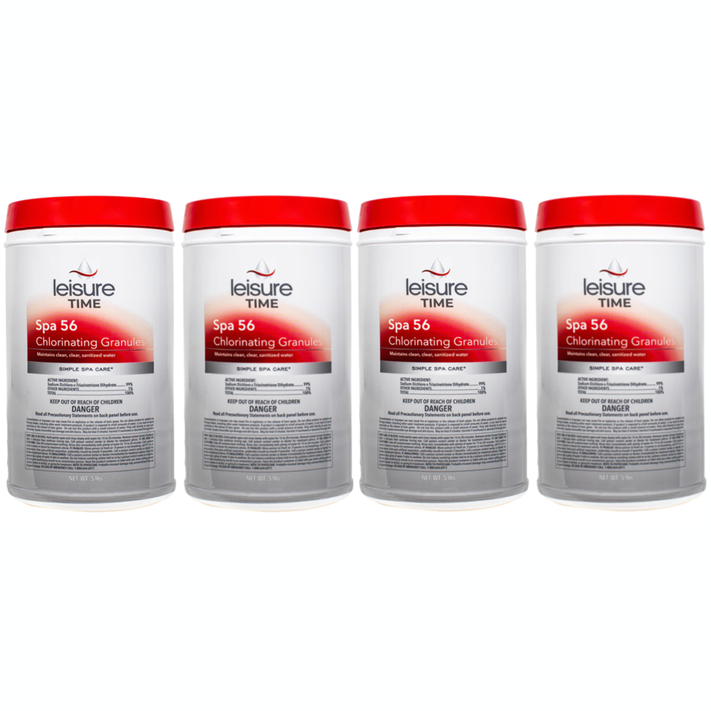 Leisure Time Spa Chlorine - 4 Pack