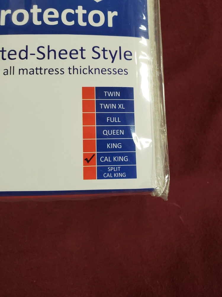 Premium Mattress Protector - CAL KING Size Waterproof Allergy Resistant