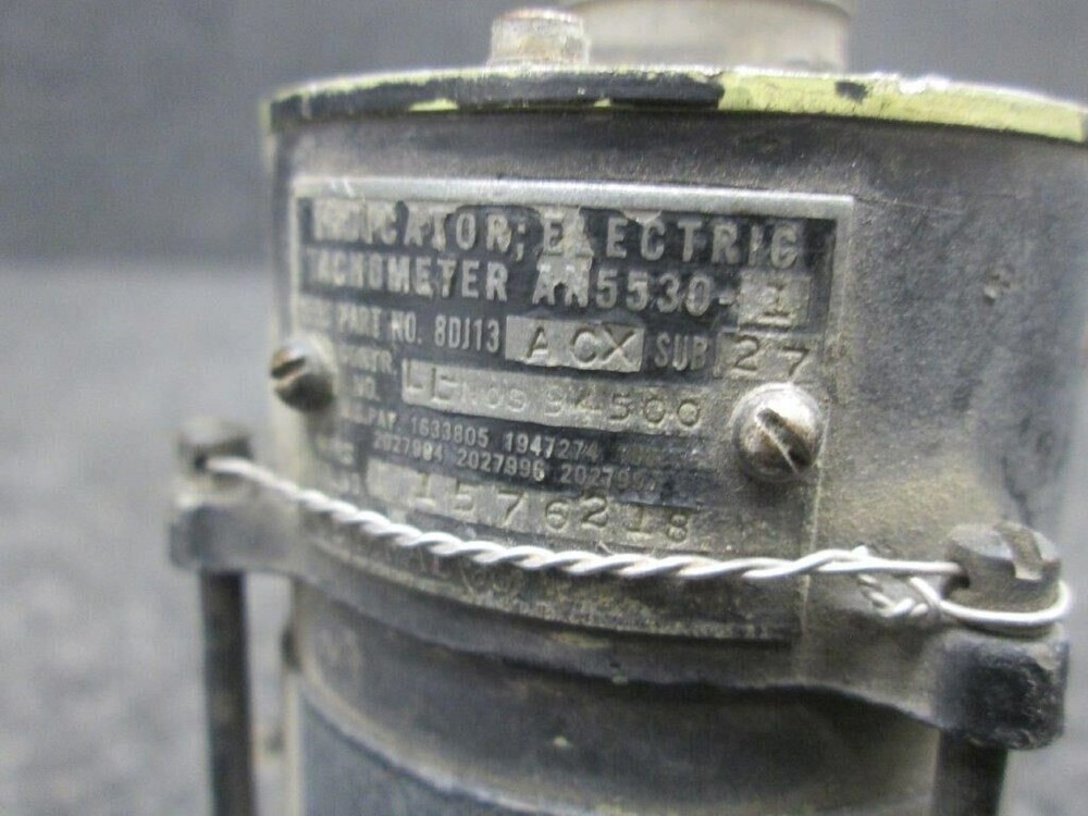 8DJ13-ACX-27 GE Tachometer Indicator