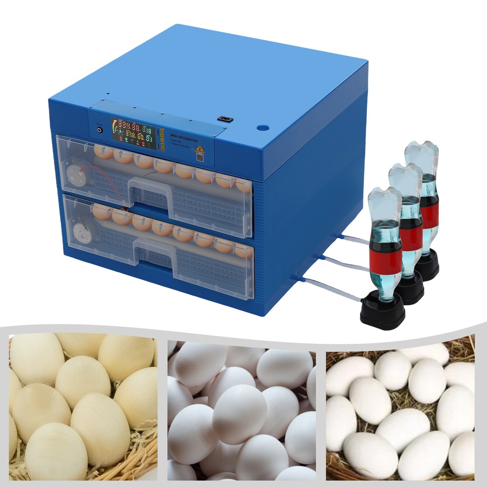 128 Egg Incubator Digital Poultry Egg Hatcher Machine Eggs Hatching Machine