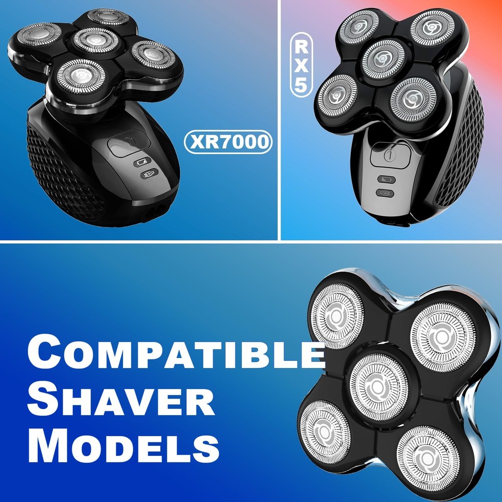 2PACK XR7000 Balder Pro Replacement Head Compatible with Remington Balder Pro...