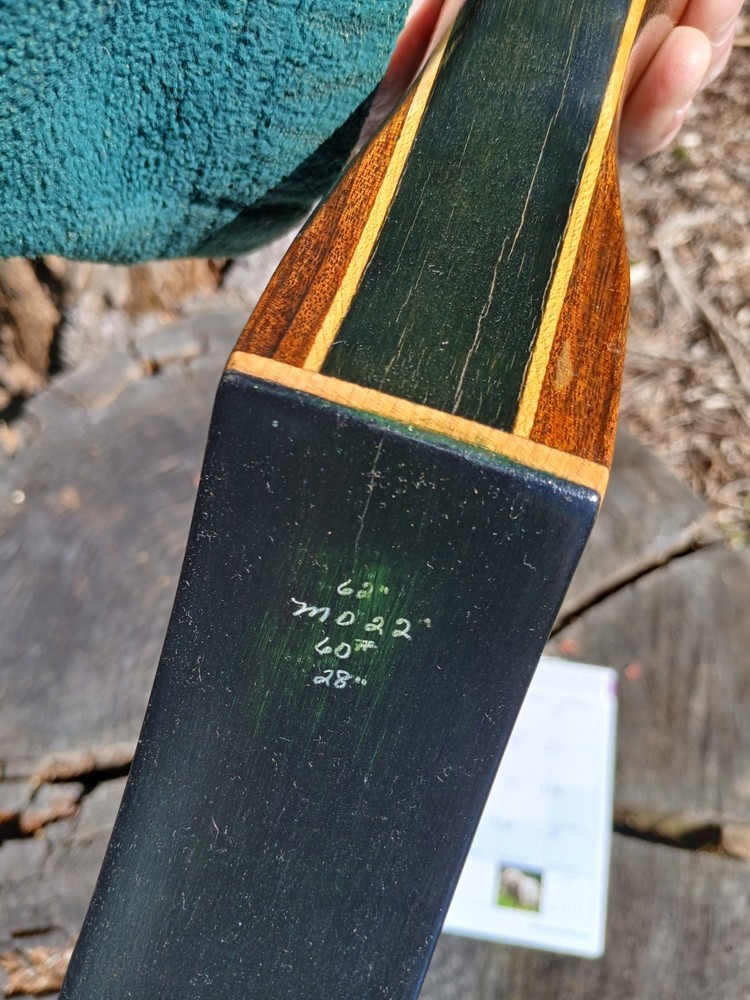Vintage Shakespeare \ Root Archery GameMaster recurve 60#