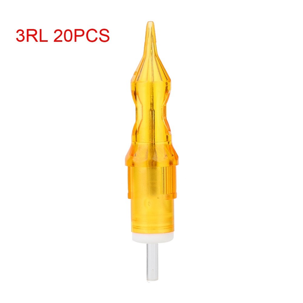 20Pcs/Set Disposable Eyebrow Tattoo Cartridge Needles Microblading Needle RL