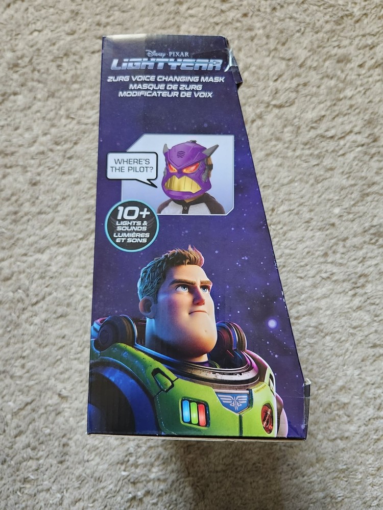Zurg Voice Changing Mask - NEW & UNOPENED