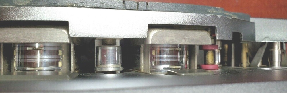 Studer B67 Headblock Headstack 2-Track 1/4" Complete Play, Record, Erase, Guides