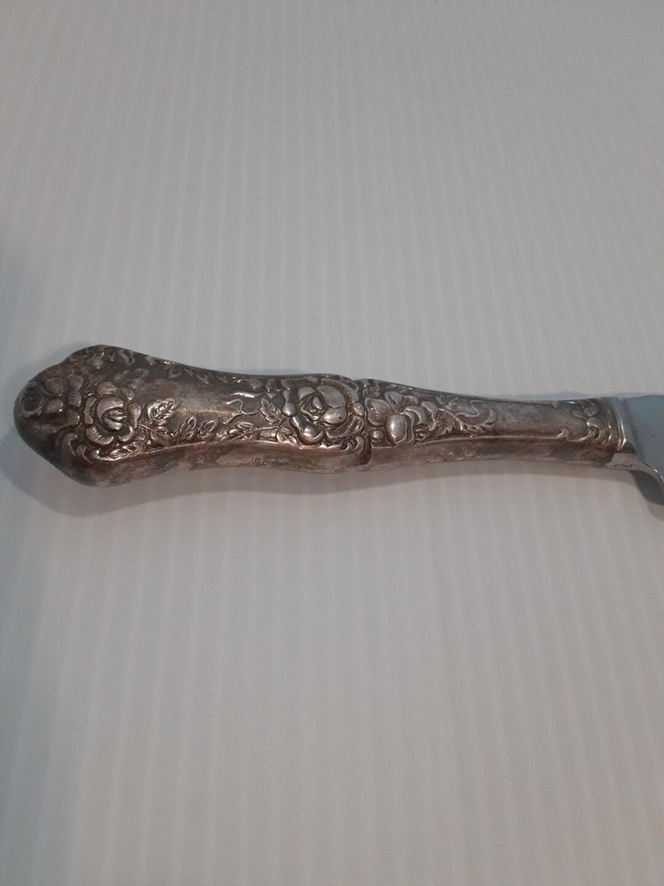 Treasure Masters Stainless Cake Knife Silver-plated Handle