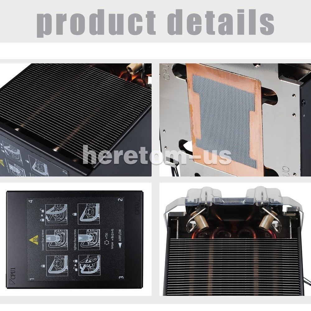 New Heatsink for HP Z8 G5 Dual Processor System Workstation