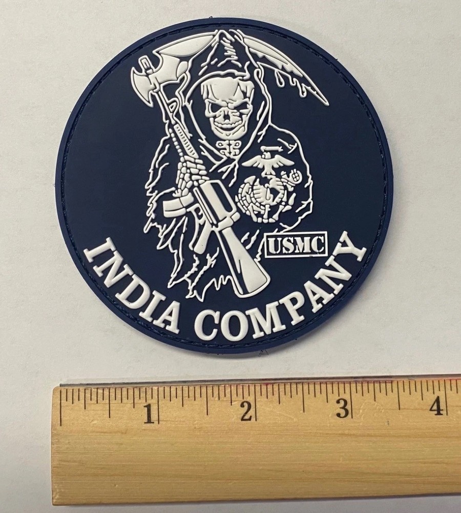 USMC Motivational Patch – MCRD 3rd Recruit Training Battalion, India Company