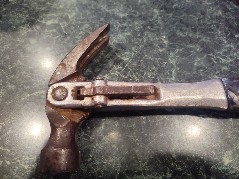 Vintage Adjustable Head Claw Hammer
