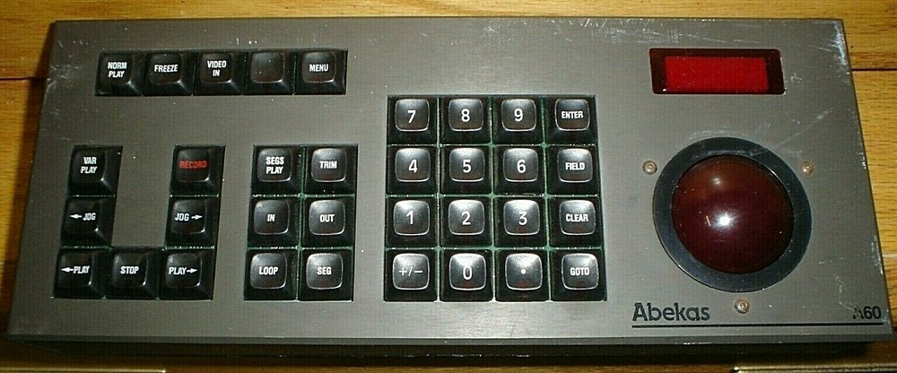 Abekas A60 Control Panel