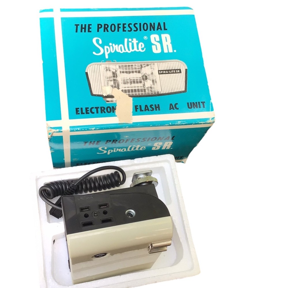 THE PROFESSIONAL Spiralite SR. ELECTRONIC FLASH AC UNIT