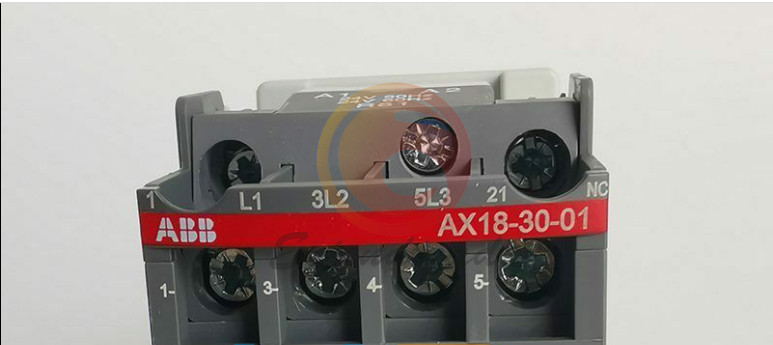 one new ABB AC Contactor AX18-30-01 Coil Voltage DC24V