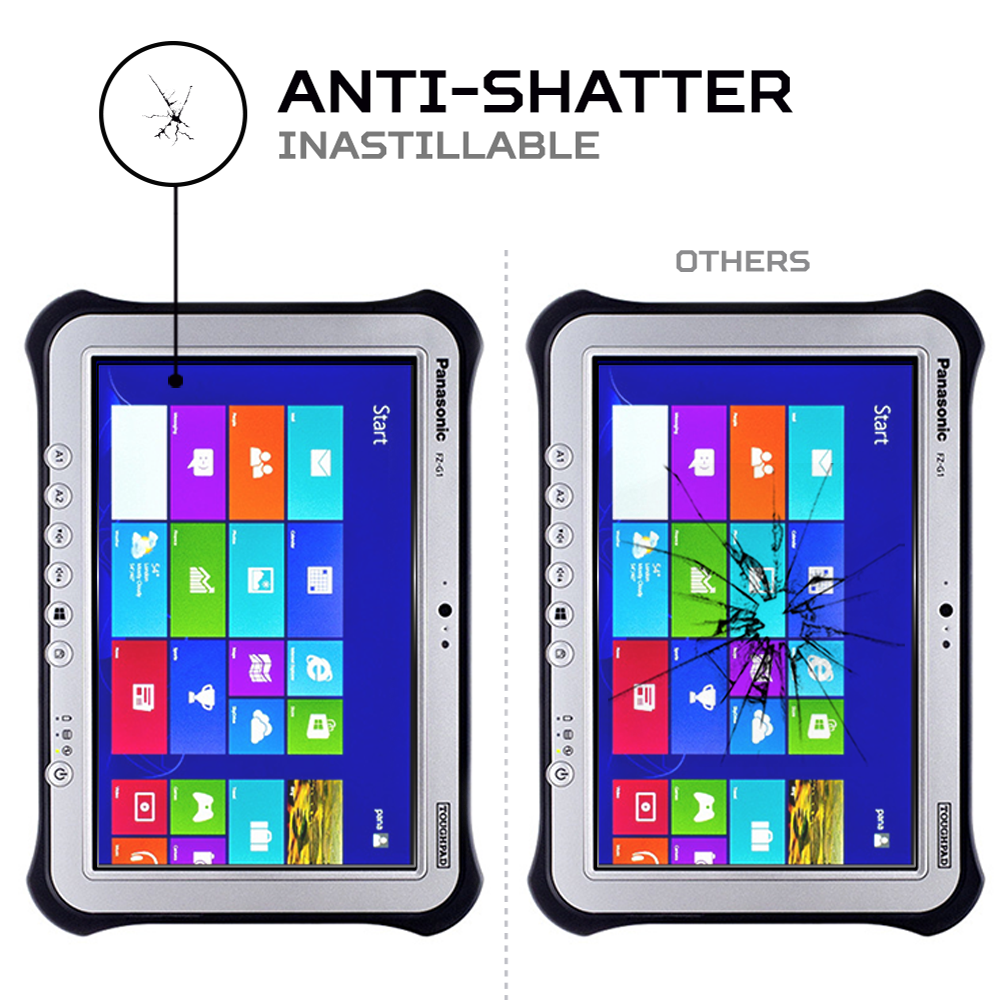ANTISHOCK Screen protector for Panasonic Toughpad FZ G1