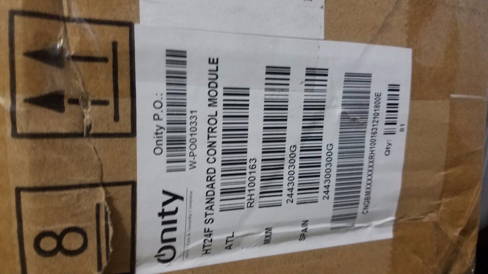 New Onity HT24F Standard Control Module  LC90000L RH100163