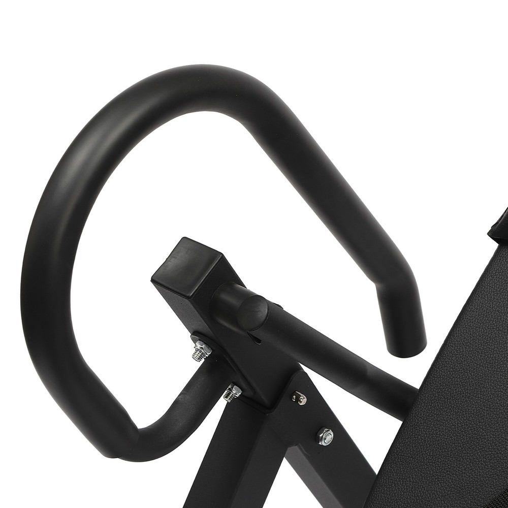 Inversion Table Extended Ankle Lock Handle Back Pain Relief Equipment 130-185cm