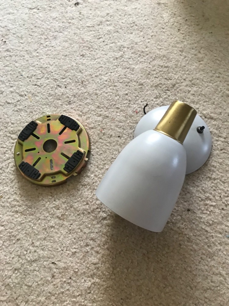 Mid-Century Cone Wall Light Fixture