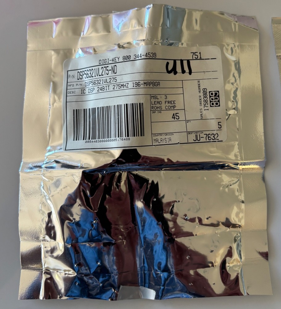 Freescale DSP56321VF275 Processor NOS