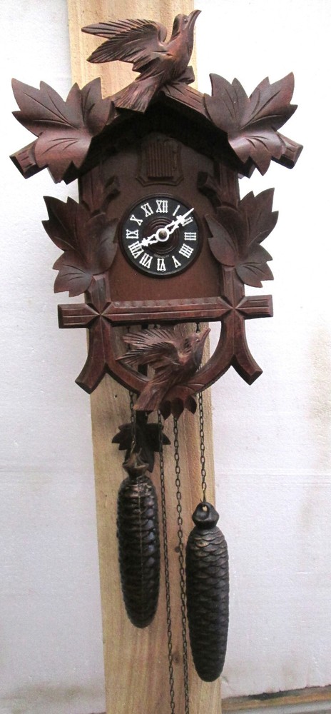 Hubert Herr Black Forest Cuckoo Clock-Excellent-Movement Germany