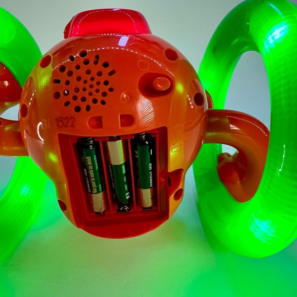 Bright Starts Roll & Glow MONKEY Interactive Musical LightUp Rolling Toy Kids II