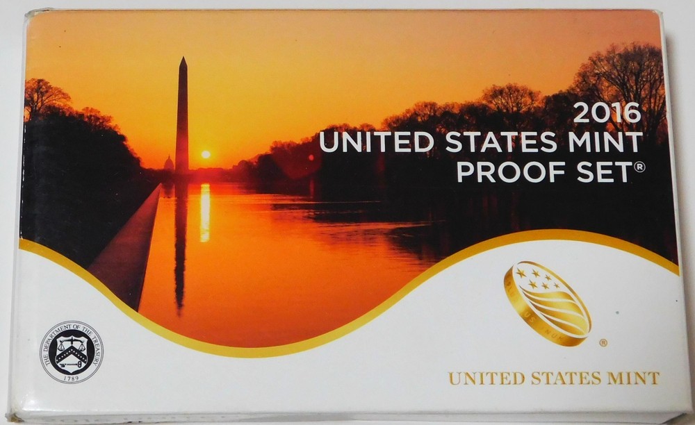 2016-S US Mint 13-Coin Proof Set -  W/OGP & COA - #43-340