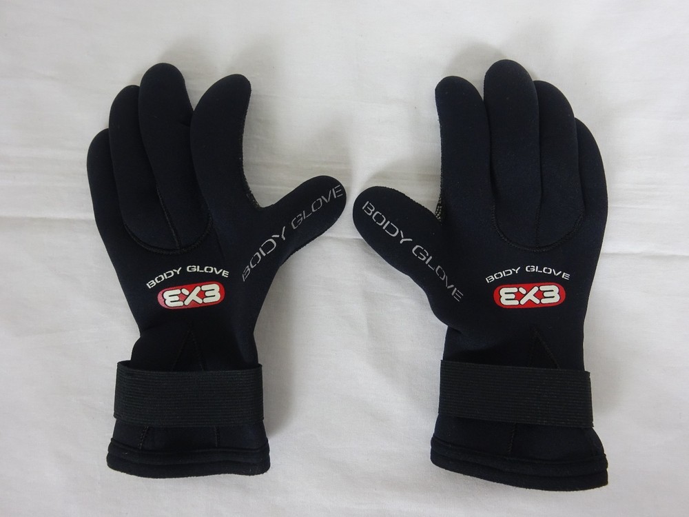 Body Glove 3mm Ex3 Five Finger Glove ~ Extra Small