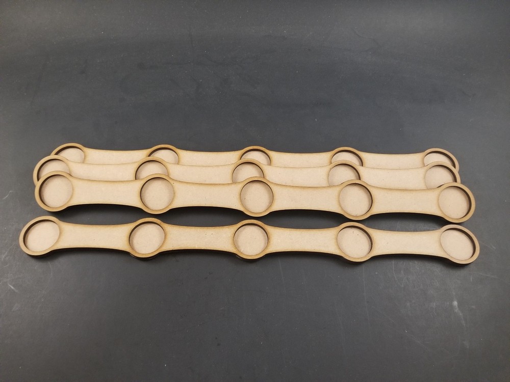 25mm Movement Tray with 2 inch spacing