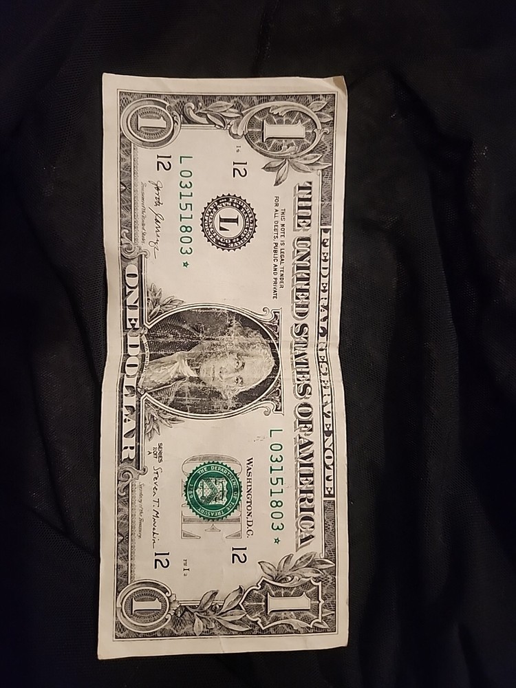 1 dollar star note 2017A