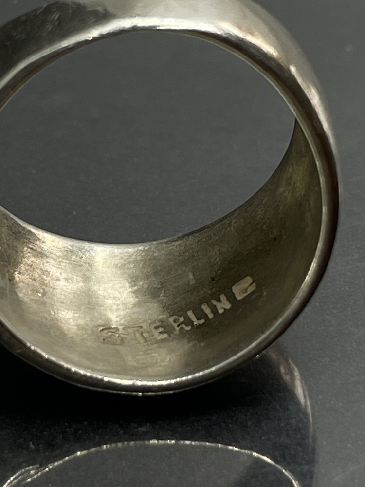Womens Size 7 Ring Sterling Silver 925 TE-20 Mexico