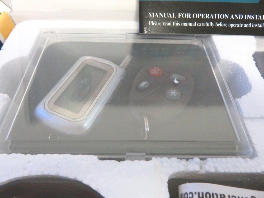 Two-way LCD Vehicle Security System W/ 2-way LCD Remotes & Standard Remote