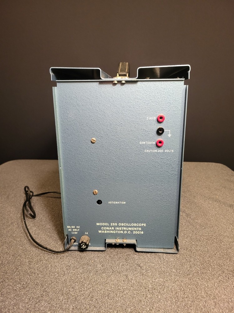 CONAR Model 255 Solid State Oscilloscope – Powers On – Vintage Test Equipment
