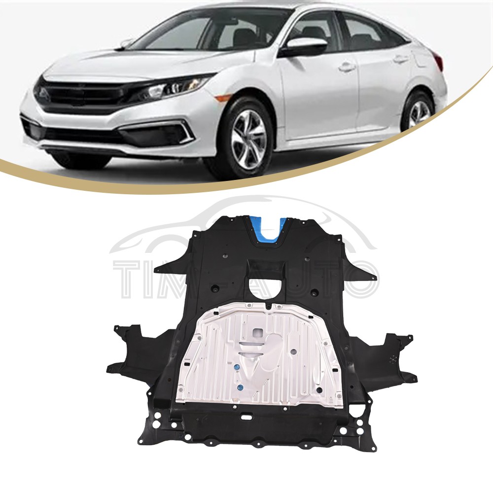 For 2016-2021 Honda Civic Under Engine Lower Cover Splash Shield Mud Guard