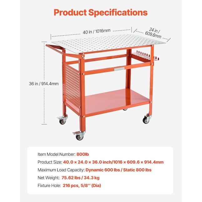 SVOPES Welding table