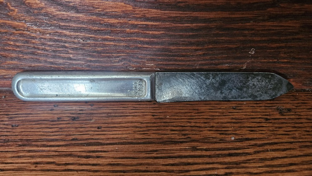 Original WWI US LF&C Mess Kit Knife WW1 1917 Dated