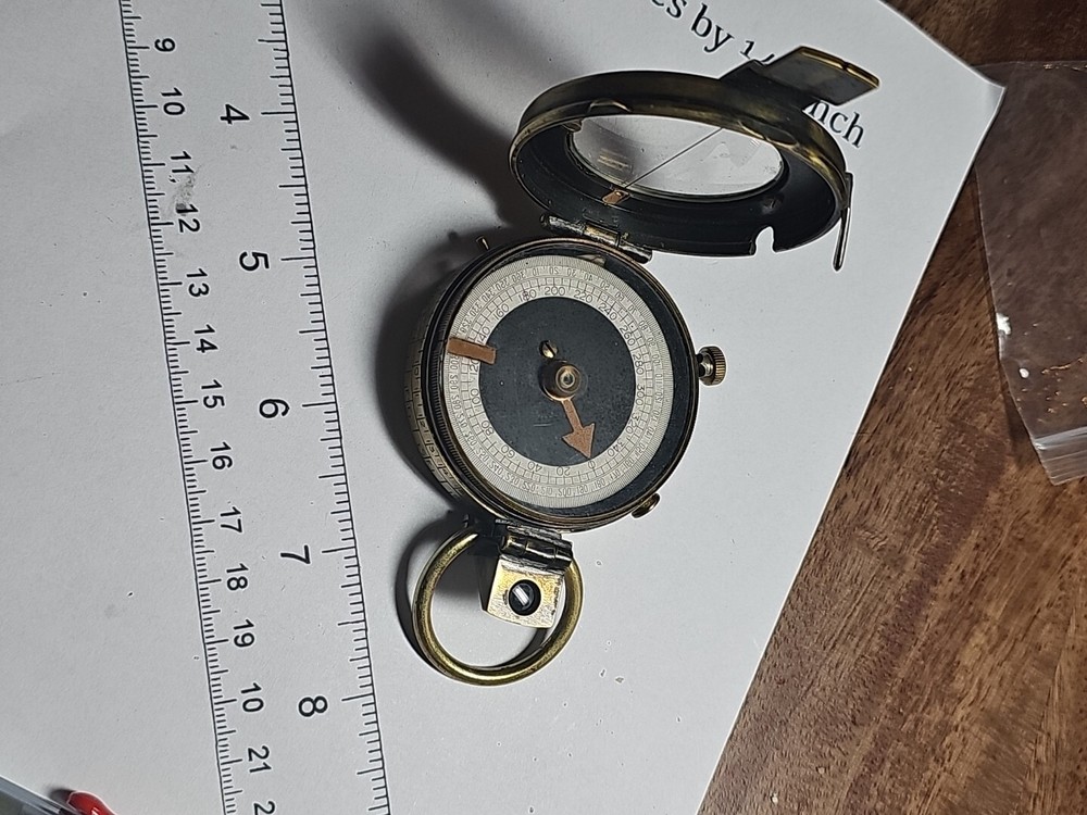 WW1 Era Verners Pattern Mk VII Compass Excellent Condition #5191