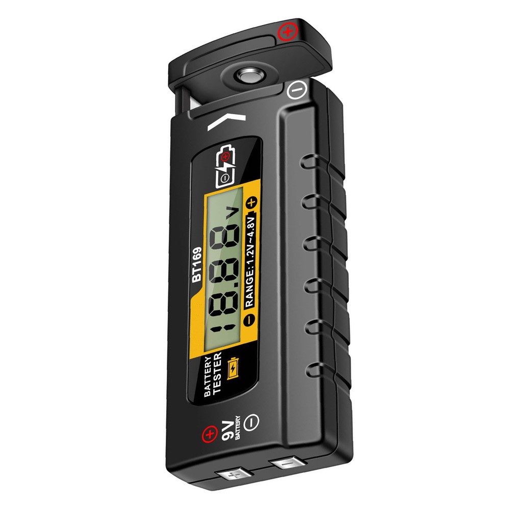 Home Battery Tester Battery Checkers With Digital Display For AA AAA C D Button