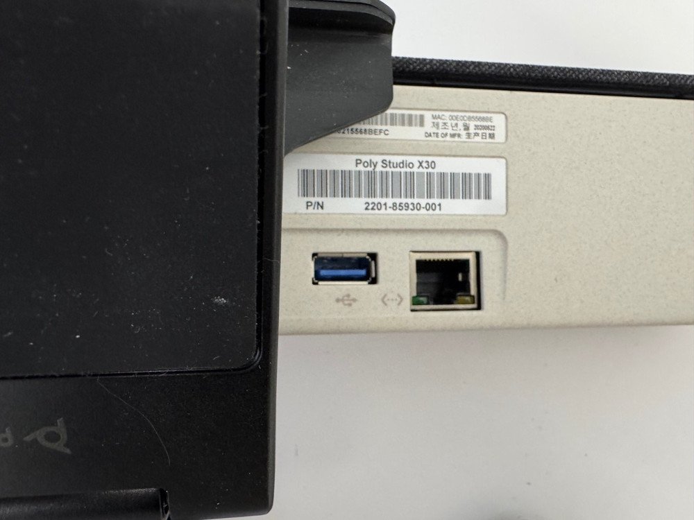 Poly Studio X30 All-In-One Video Bar with TC8 Controller Kit