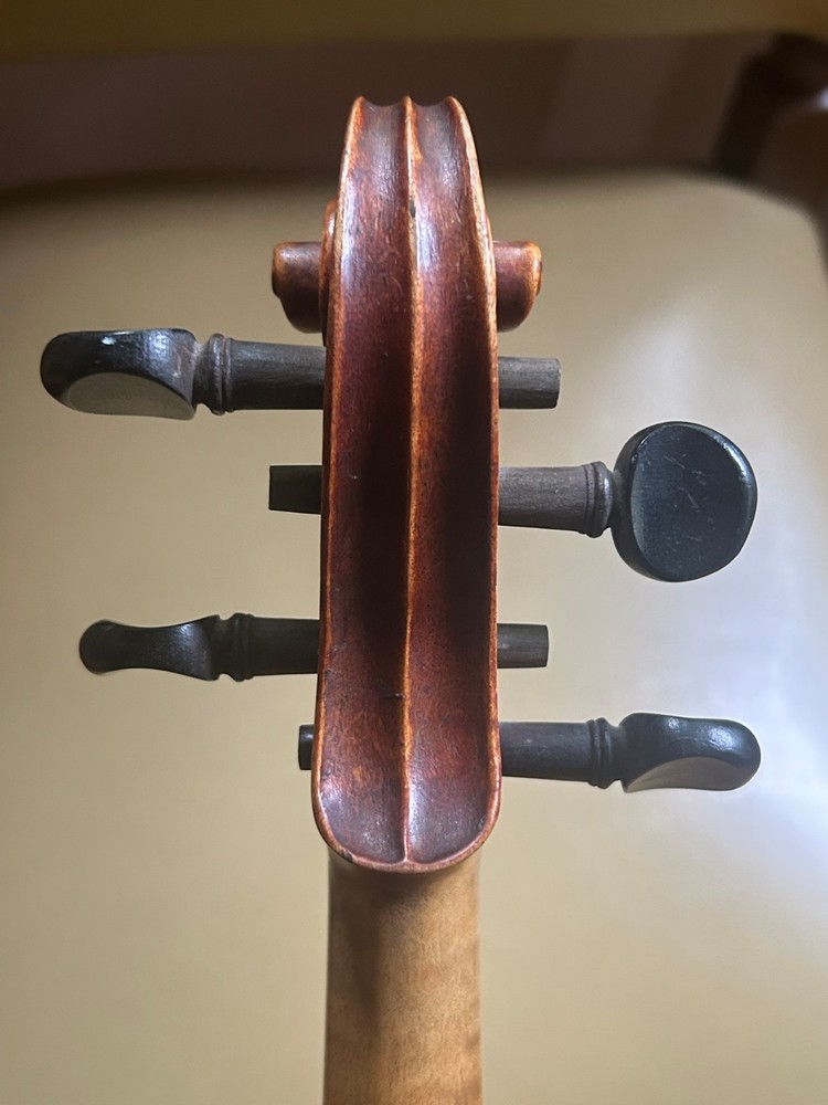 Vintage German 4/4 Violin w/Sivori Pernambuco Bow, Case & Accessories
